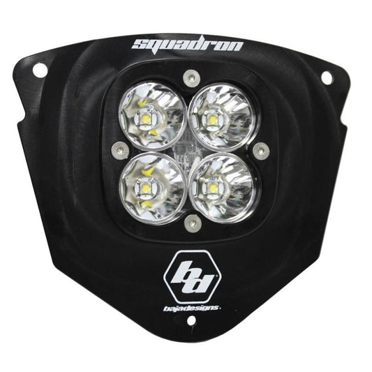 Baja Designs 05-07 KTM Headlight Kit DC Black Squadron Sport - Blais Performance Parts