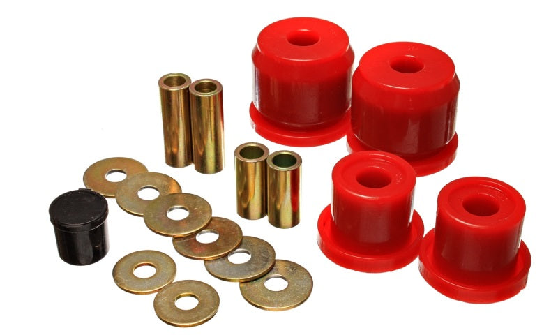 Energy Suspension 00-09 Honda S2000 Red Rear Differential Carrier Bushing Set - Blais Performance Parts