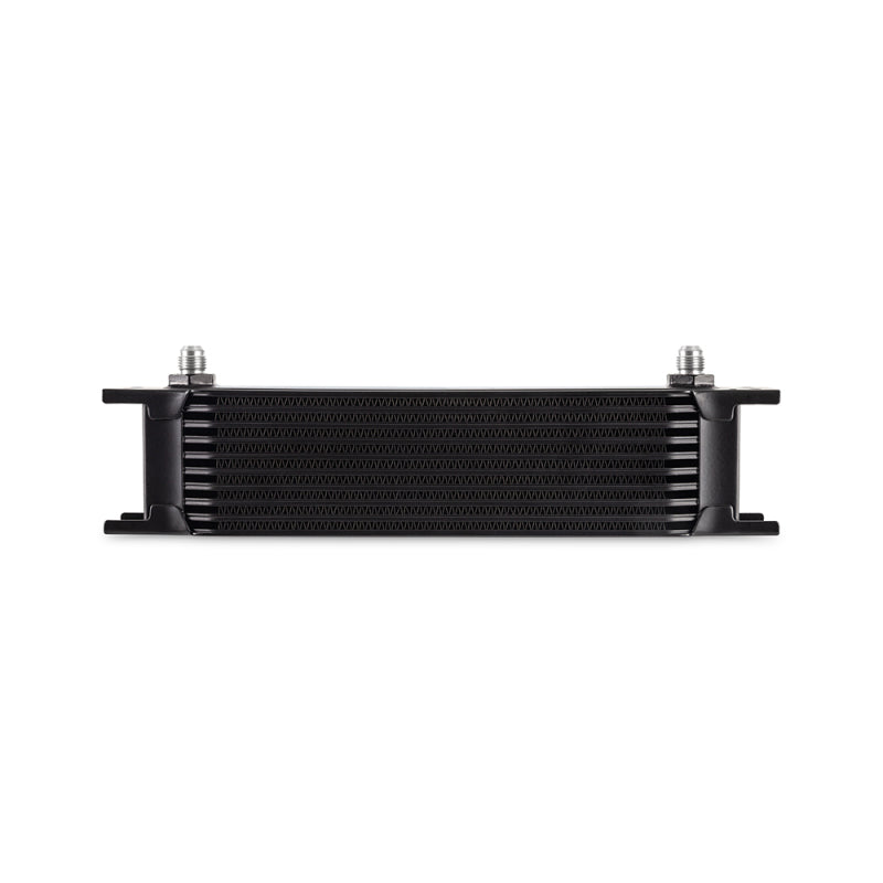 Mishimoto Universal - 6AN 10 Row Oil Cooler - Black - Blais Performance Parts