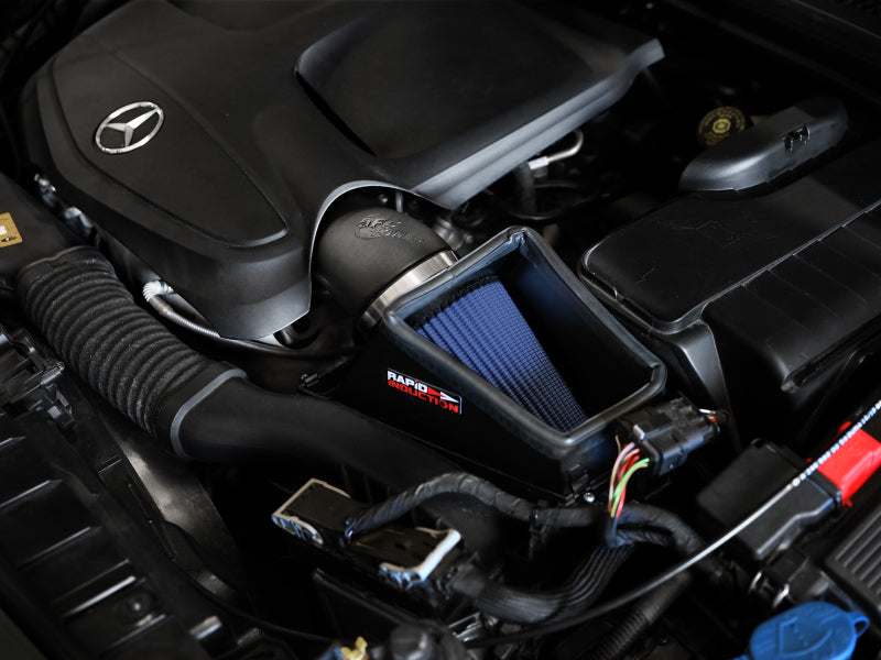 aFe Rapid Induction Pro 5R Cold Air Intake System 14-19 Mercedes-Benz CLA250 L4-2.0L (t) - Blais Performance Parts