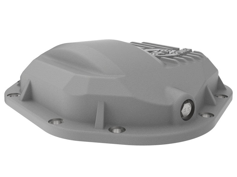 afe Front Differential Cover (Raw; Street Series); Ford Diesel Trucks 94.5-14 V8-7.3/6.0/6.4/6.7L - Blais Performance Parts