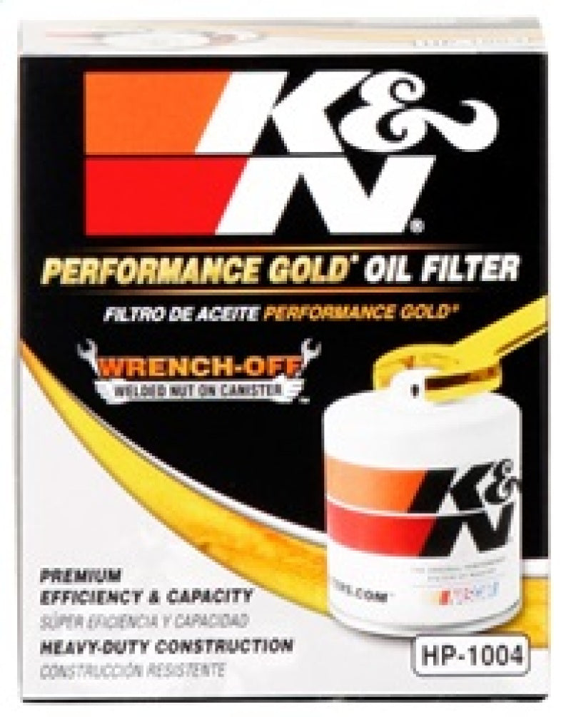 K&N Universal Performance Gold Oil Filter - Blais Performance Parts