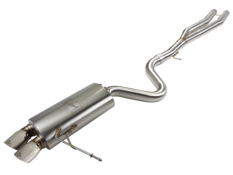 aFe MACHForce Exhaust Cat-Back SS-304 w/ Polished Tips 07-13 BMW 328i (E92/93) L6 3.0L Non-Turbo - Blais Performance Parts