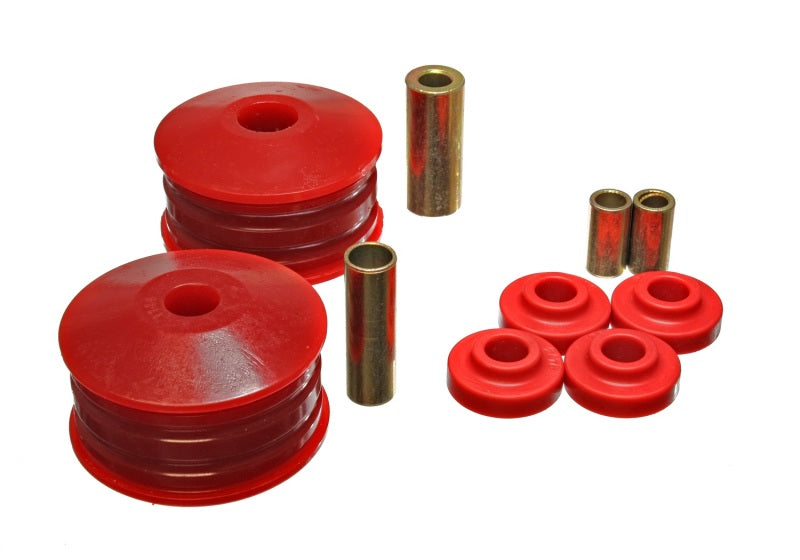 Energy Suspension 06-07 Mitsubishi Eclipse FWD Red Motor Mount Replacement Bushings for V6 (2 tourqu - Blais Performance Parts