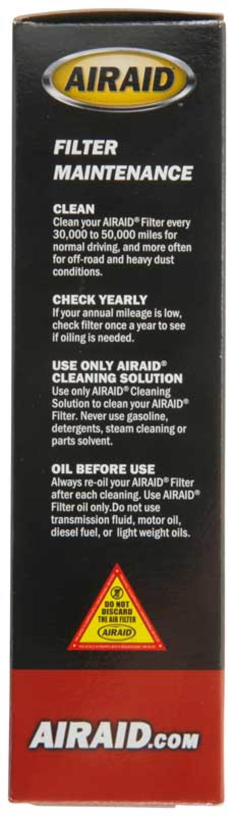 Airaid Renew Kit - 12oz Cleaner / 8oz Squeeze Oil - Blais Performance Parts