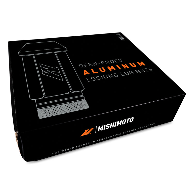 Mishimoto Aluminum Locking Lug Nuts M12x1.25 20pc Set Red - Blais Performance Parts