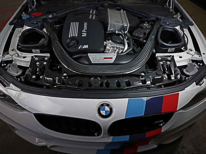 aFe POWER Magnum FORCE Stage-2 Pro DRY S Cold Air Intake System 15-19 BMW M3/M4 3.0L - Blais Performance Parts