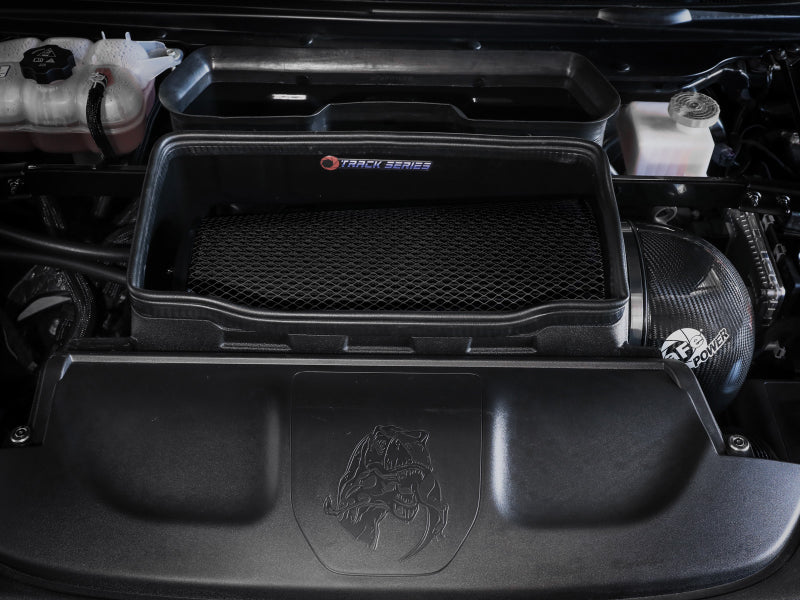 aFe 21-23 RAM 1500 TRX Track Series Carbon Fiber Cold Air Intake System w/ Pro 5R Filter - Blais Performance Parts