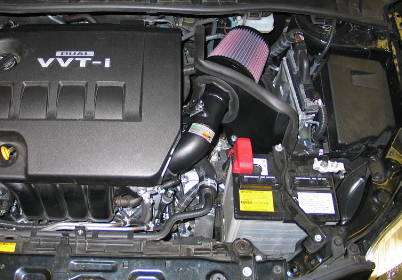 K&N 09 Toyota Corolla L4-1.8L Typhoon Short Ram Intake - Blais Performance Parts