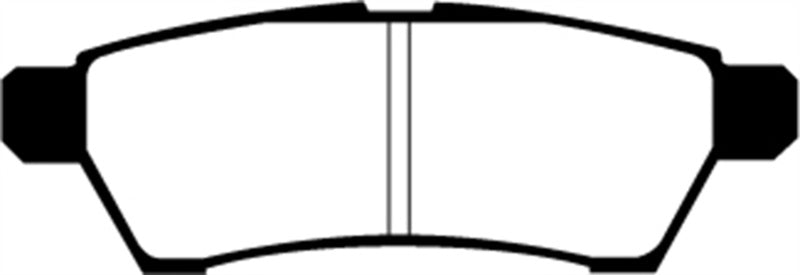 EBC 05+ Nissan Frontier 2.5 2WD Greenstuff Rear Brake Pads - Blais Performance Parts