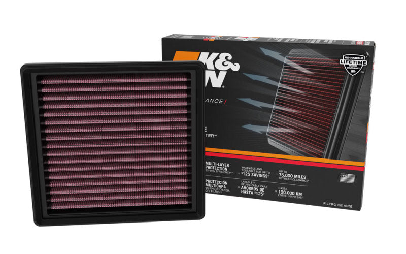 K&N 18-23 Lexus LC500 V8-5.0L Replacement Air Filter - Blais Performance Parts