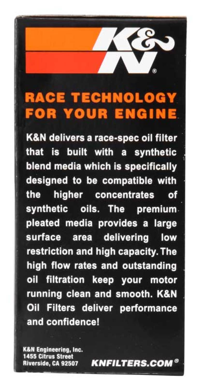 K&N 1.313in OD x 3.438in H Oil Filter - Blais Performance Parts