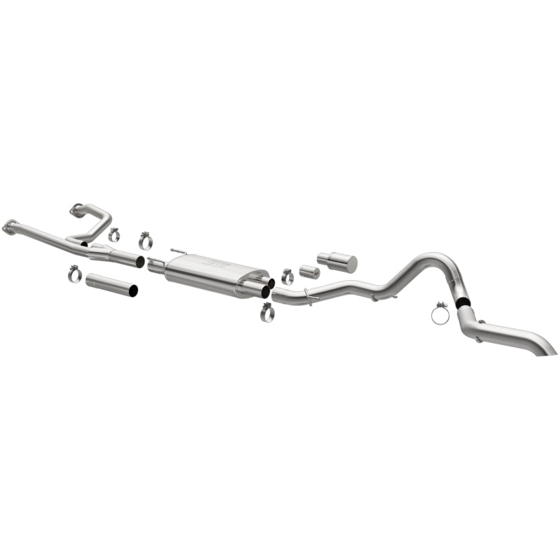 Magnaflow 22+ Toyota Tundra Overland Series 3in Single Straight Passenger Side Rear Cat-Back Exhaust - Blais Performance Parts