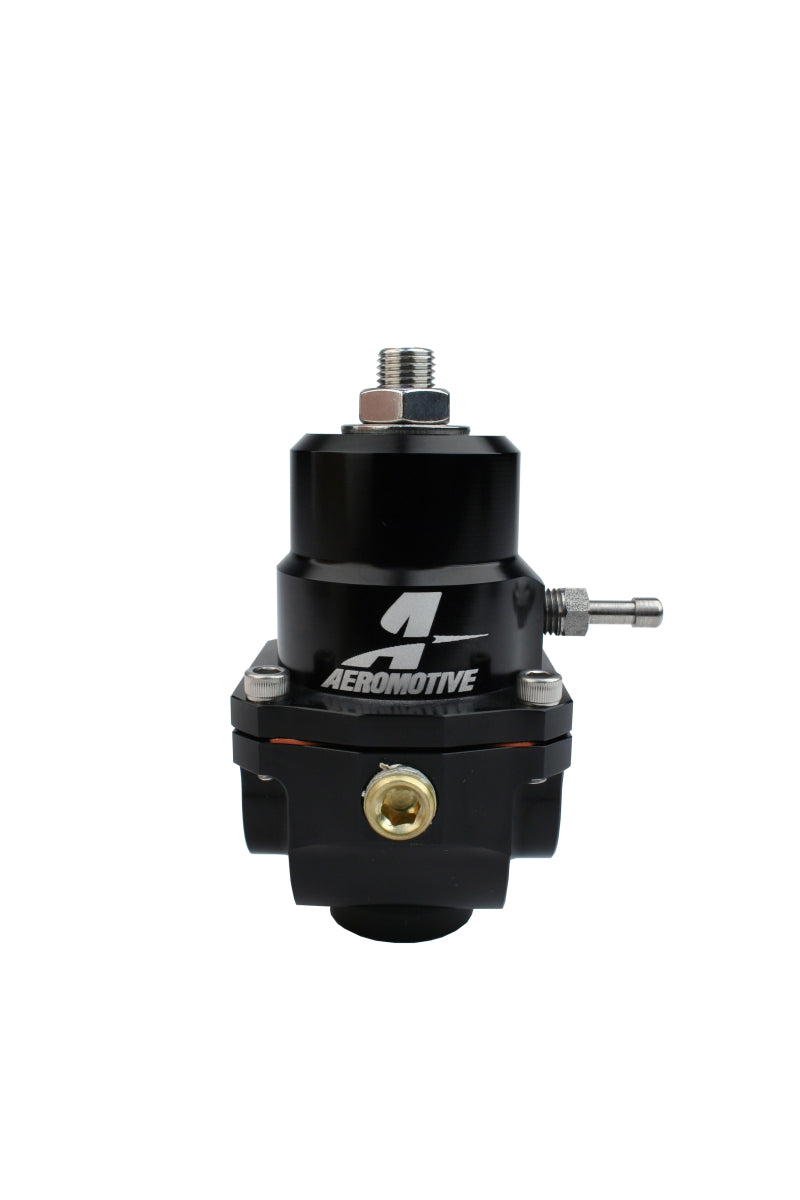 Aeromotive Adjustable Regulator - 35-75PSI - .313 Valve - (2) -08 Inlets/-08 Return - Blais Performance Parts