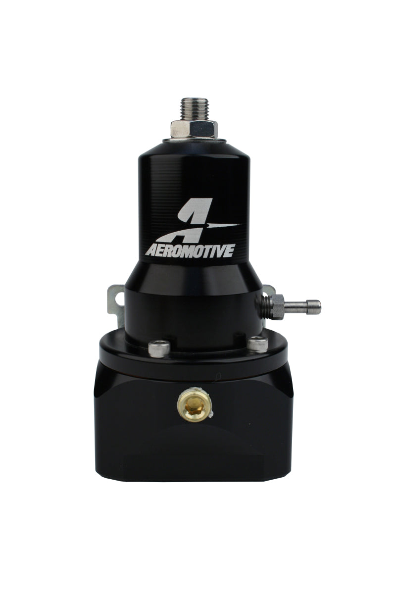 Aeromotive Regulator - 30-120 PSI - .500 Valve - 2x AN-10 Inlets / AN-10 Bypass - Blais Performance Parts