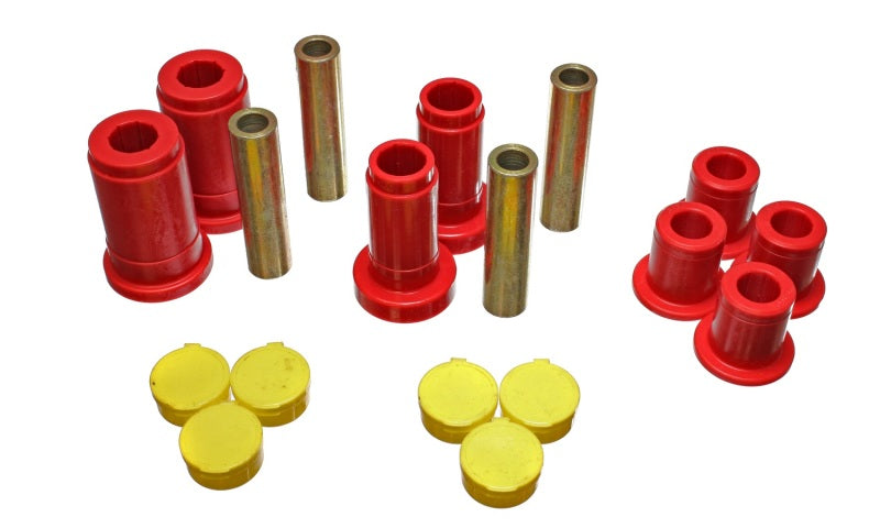 Energy Suspension 02-05 Dodge Ram 1500 2WD Red Front Control Arm Bushing Set - Blais Performance Parts