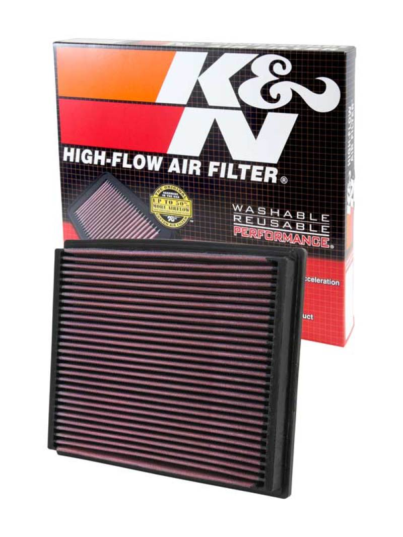 K&N 94-05 Audi / 01-08 Skoda / 96-05 VW Drop In Air Filter - Blais Performance Parts