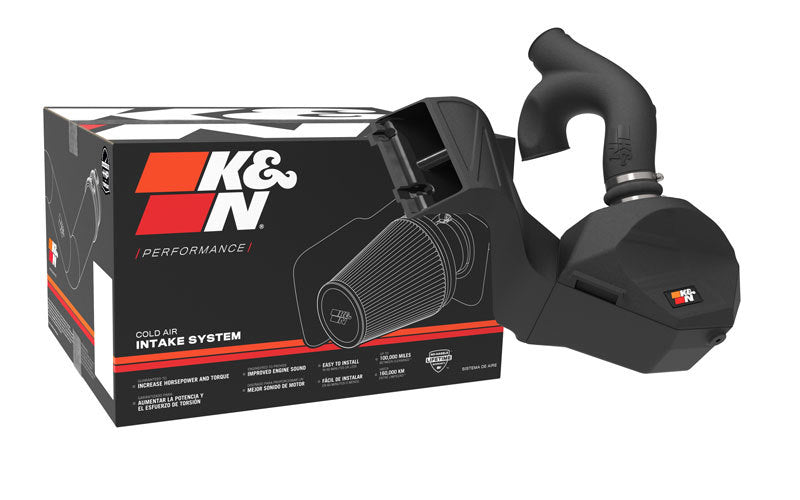 K&N 2021+ Ford F150 V6-3.5L/2.7L F/I Aircharger Performance Intake - Blais Performance Parts