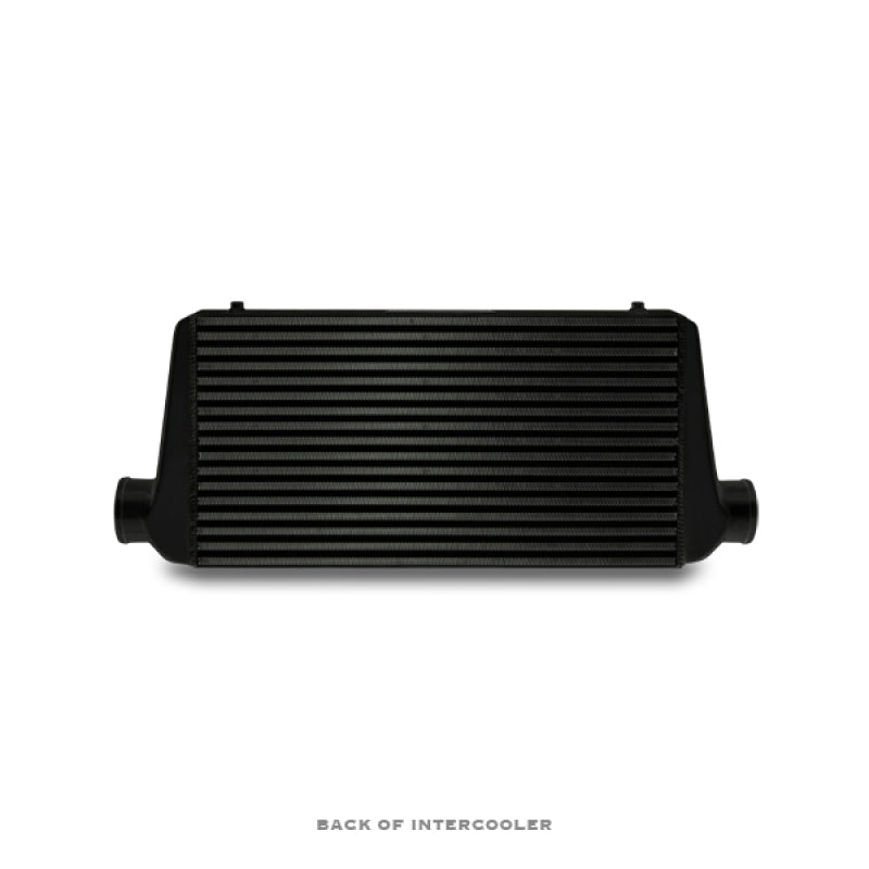 Mishimoto Universal Black R Line Intercooler Overall Size: 31x12x4 Core Size: 24x12x4 Inlet / Outlet - Blais Performance Parts