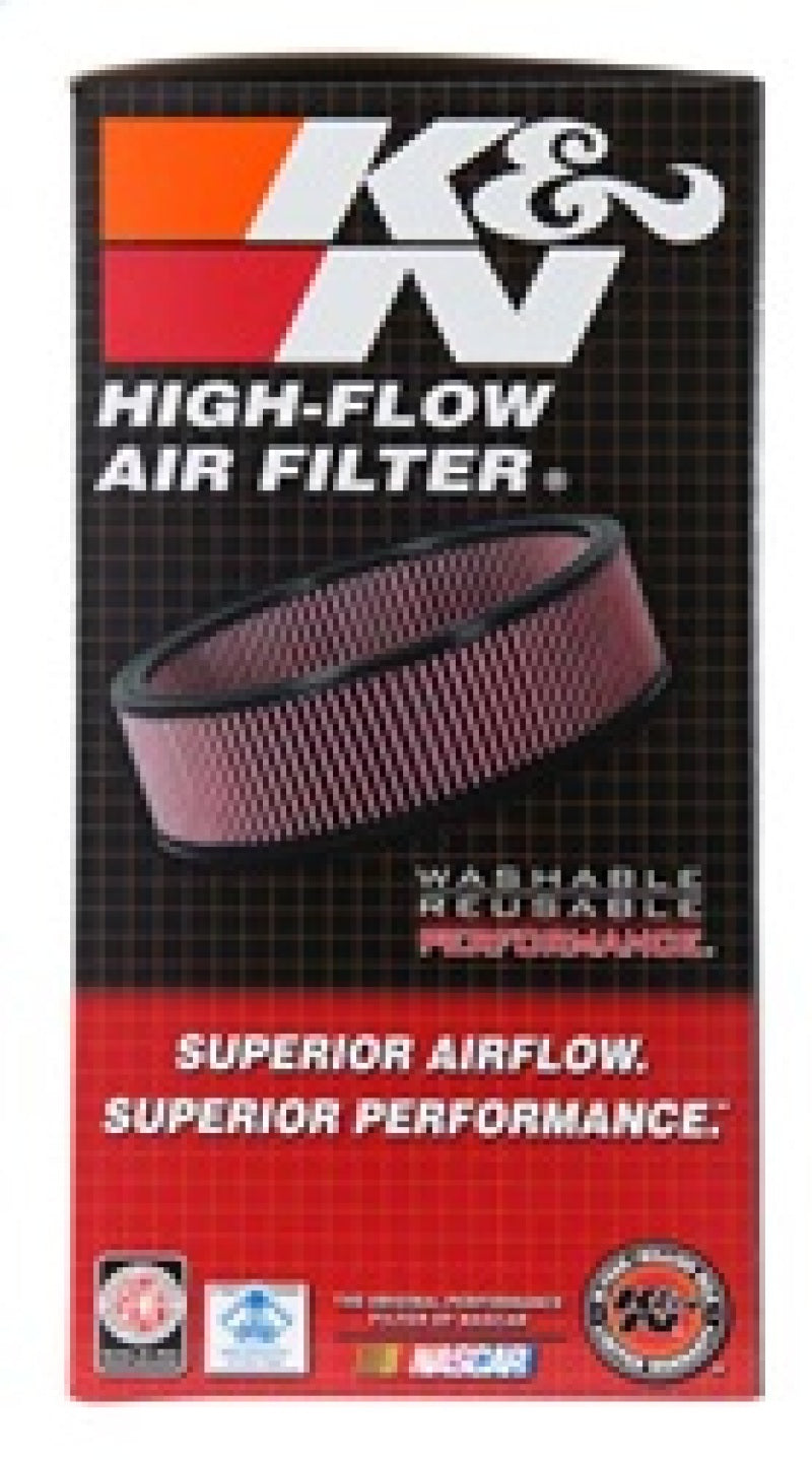 K&N Replacement Air Filter Round 11in OD 9-1/4in ID 6in H - Blais Performance Parts