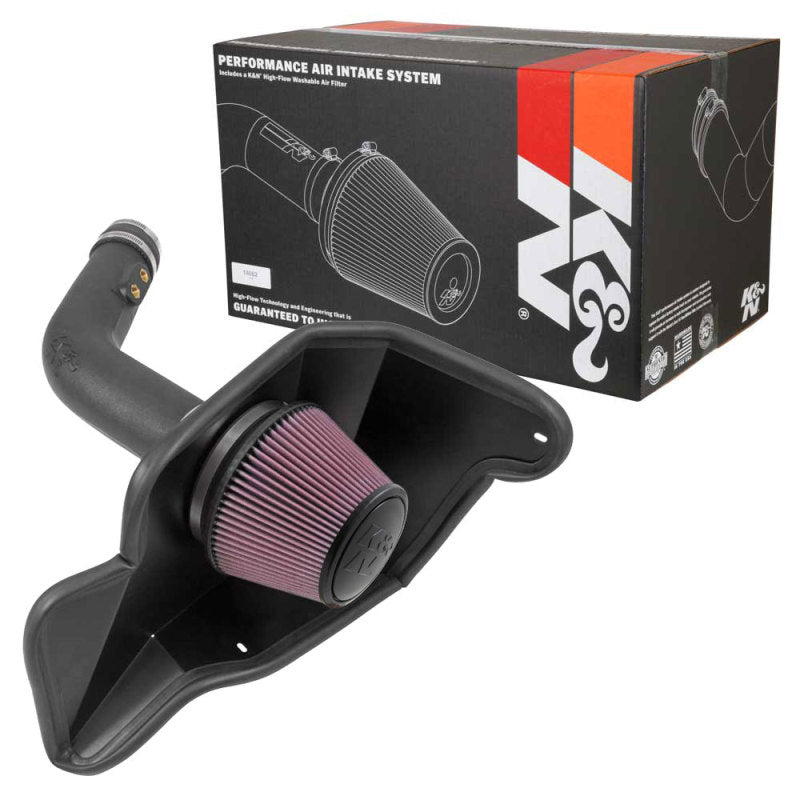 K&N 15-17 Ford Mustang 3.7L V6 F/I Performance Intake Kit - Blais Performance Parts