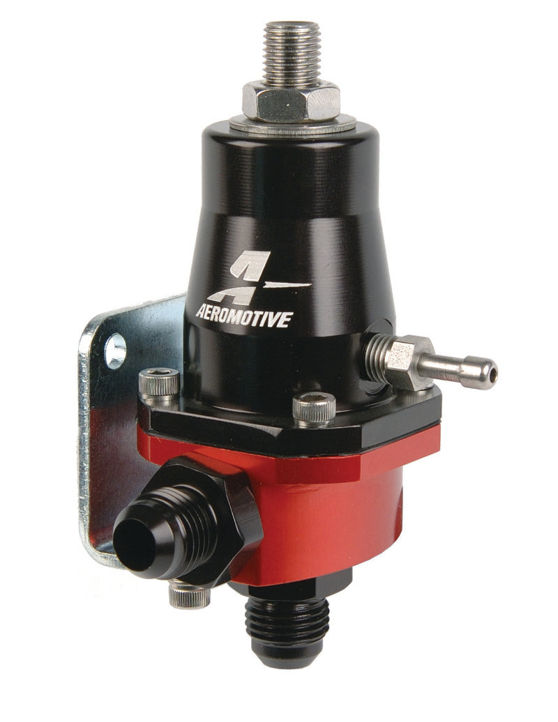 Aeromotive Compact Billet Adjustable EFI Regulator - (1) AN-6 Male Inlet and Return - Blais Performance Parts