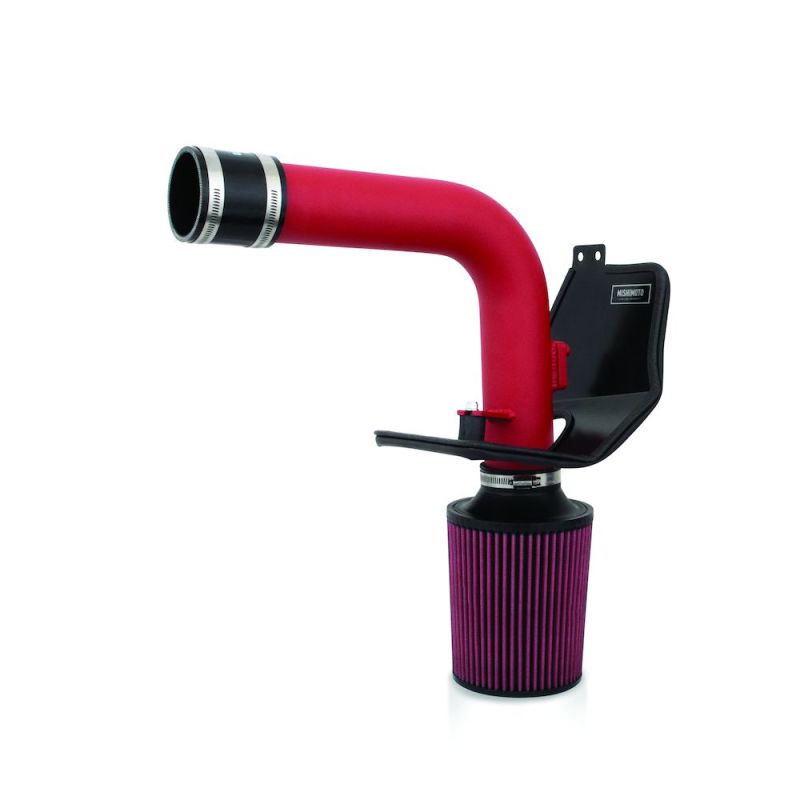 Mishimoto 08+ Subaru WRX/STi Performance Cold Air Intake Kit - Wrinkle Red - Blais Performance Parts