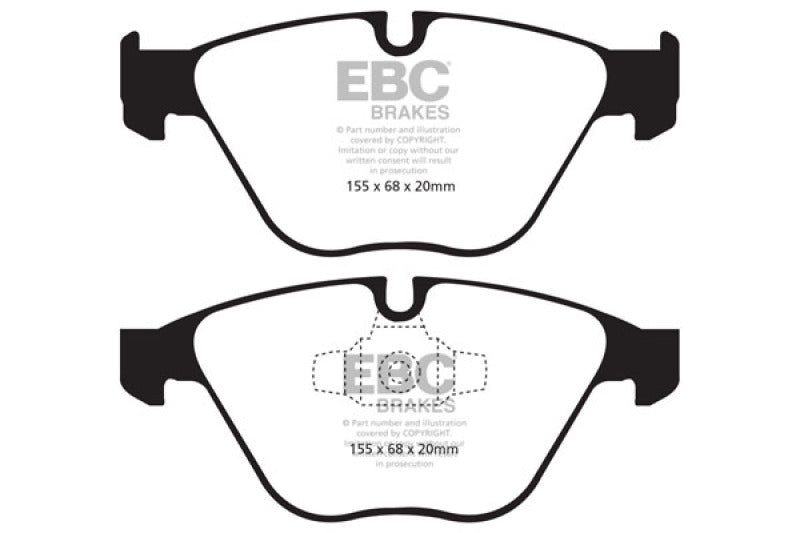 EBC 13+ BMW X1 2.0 Turbo (28i) Redstuff Front Brake Pads - Blais Performance Parts