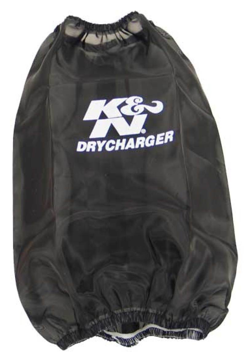 K&N Drycharger Black Air Filter Wrap - Round Tapered - Blais Performance Parts