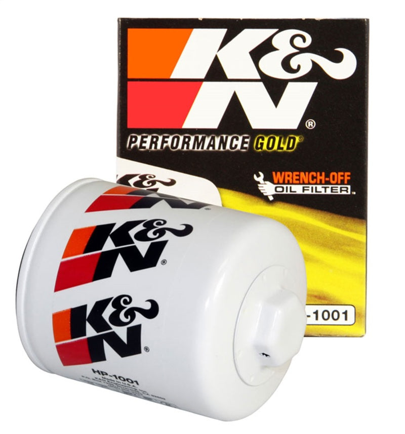 K&N Chevy / Pontiac / GMC / Buick Performance Gold Oil Filter - Blais Performance Parts