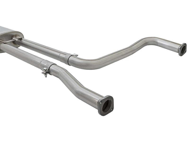 aFe MACH Force-Xp 2-1/2in Cat-Back Exhaust System w/ Polished Tip 16-17 Nissan Titan XD V8 5.6L - Blais Performance Parts