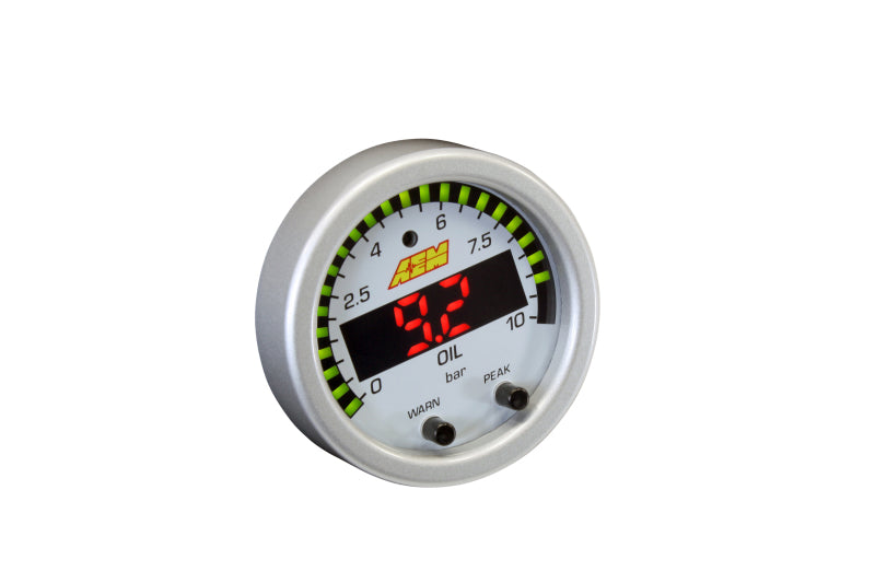 AEM X-Series 0-150 Oil Pressure Gauge Kit - Blais Performance Parts