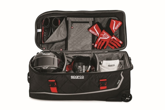 Sparco Tour Bag Martini-Racing Black/Red - Blais Performance Parts