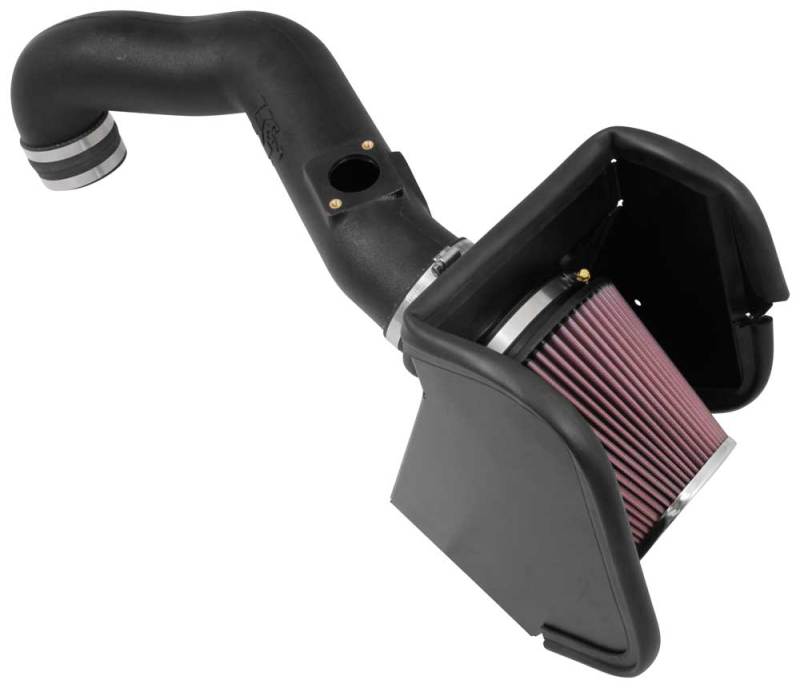 K&N 16-17 Nissan Titan XD V8-5.0L DSL 63 Series Aircharger Performance Intake - Blais Performance Parts