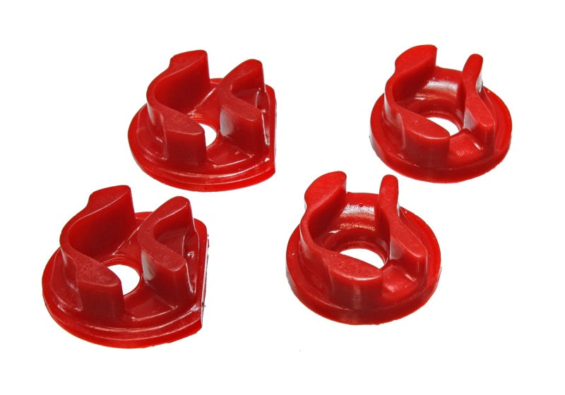 Energy Suspension 01-05 Honda Civic/CRX Red Motor Mount Inserts (Manual Transmission) (2 Torque Moun - Blais Performance Parts