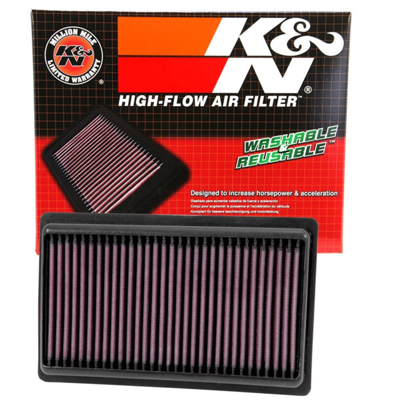 K&N Replacement Panel Air Filter for 2014-2015 Infiniti Q50 3.5L/3.7L V6 (2 Required) - Blais Performance Parts