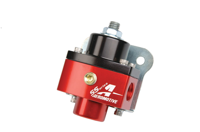 Aeromotive Carbureted Adjustable Regulator - Billet 2-Port AN-6 - Blais Performance Parts