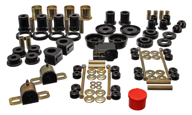 Energy Suspension 93-02 Chevrolet Camaro Black Hyper-flex Master Bushing Set - Blais Performance Parts