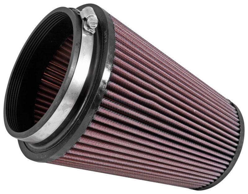 K&N Filter Universal Clamp-On Air Filter 5in Flange / 6-1/2in Base / 4-3/8in Top / 8in Height - Blais Performance Parts