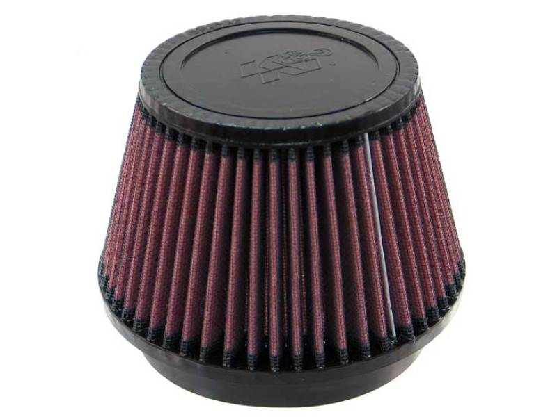 K&N Universal Rubber Filter 5in Flange ID x 6.5in Base OD x 4.5in Top OD x 4.125in Height - Blais Performance Parts