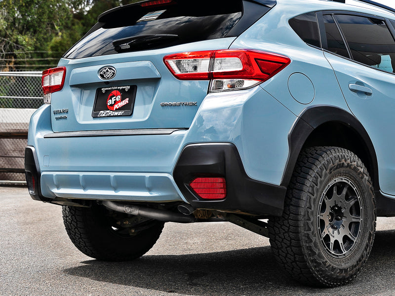 aFe POWER Takeda 2.5in 304 SS Cat-Back Exhaust System Subaru Crosstrek 18-19 H4-2.0L - Blais Performance Parts