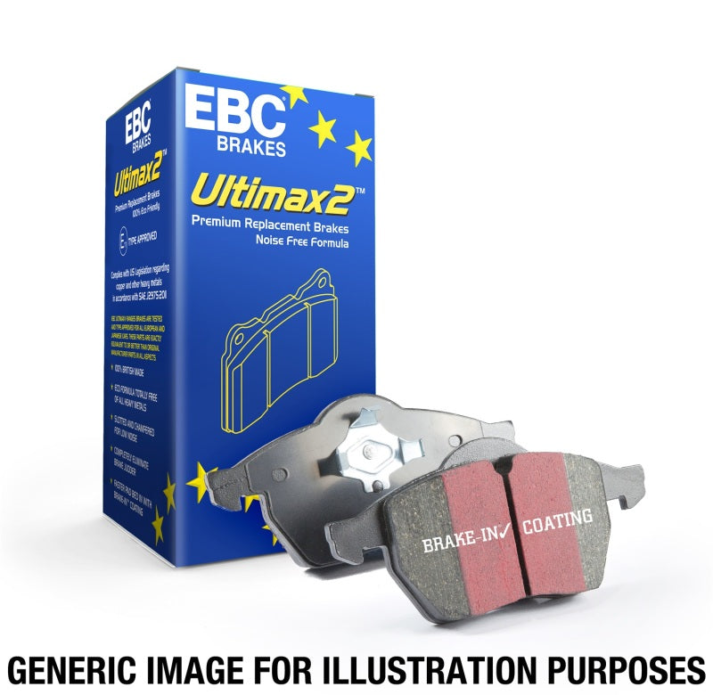 EBC 03-04 Infiniti G35 3.5 (Manual) (Brembo) Ultimax2 Rear Brake Pads - Blais Performance Parts