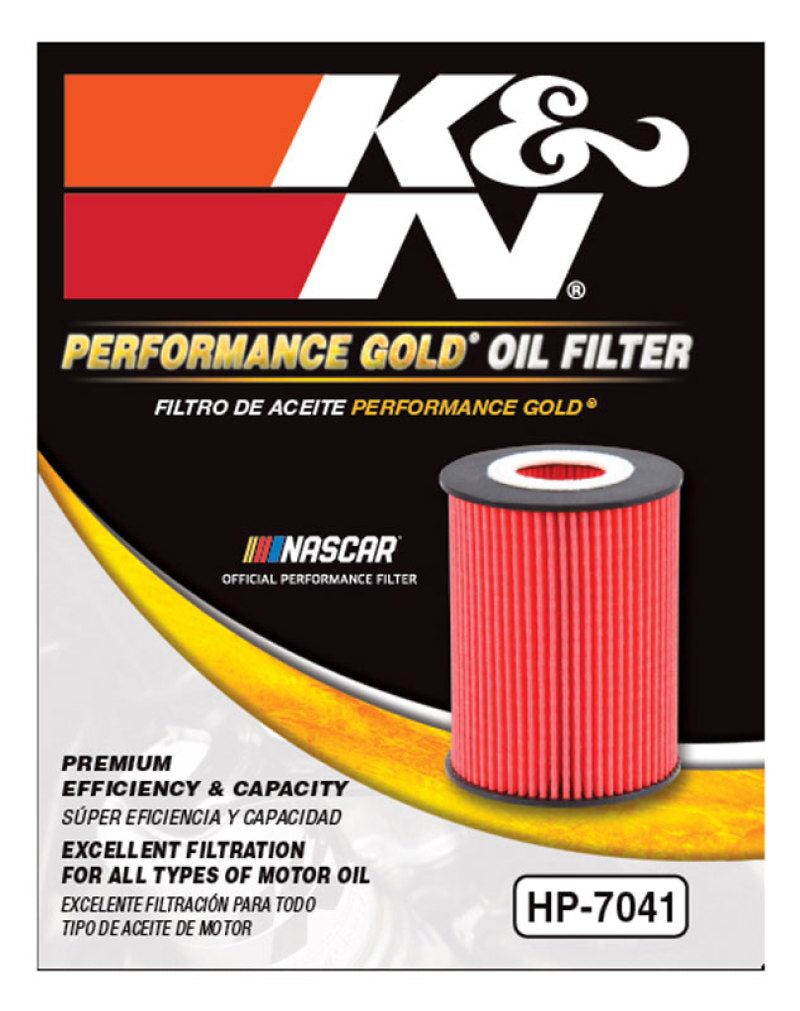 K&N Performance Oil Filter - 14-18 Fiat 500L 1.4L L4 Gas - Blais Performance Parts