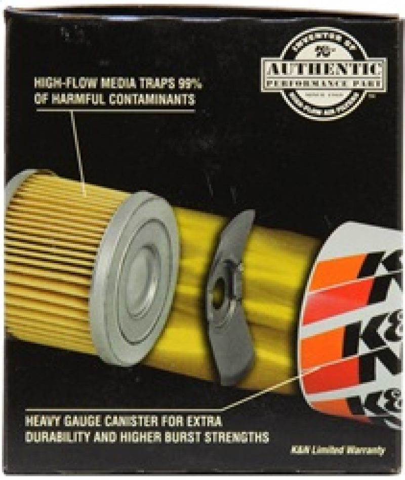 K&N 87-92 Supra Non-Turbo / 99-04 Grand Cherokee 4.0 Performance Gold Oil Filter - Blais Performance Parts