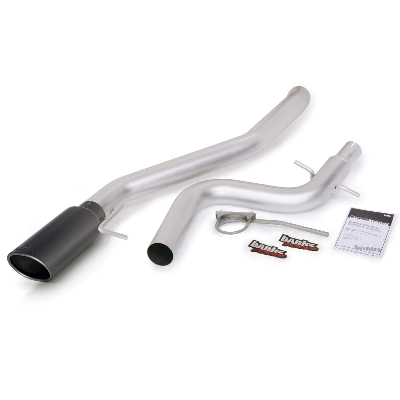 Banks Power 11-13 VW Jetta Sedan/Wagon 2.0L TDI Monster Exhaust Sys - SS Single Exhaust w/ Black Tip - Blais Performance Parts