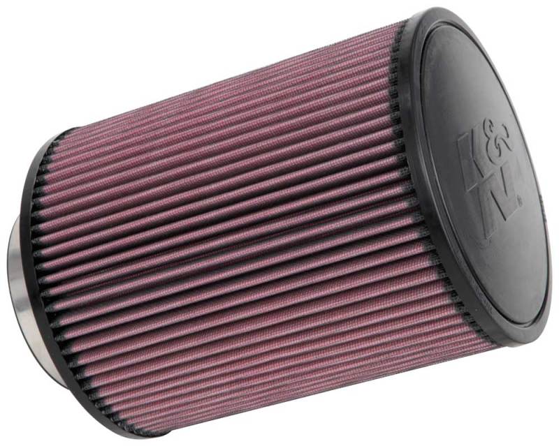 K&N Universal Air Filter 4in Flange ID 7in OD 9in Height - Blais Performance Parts