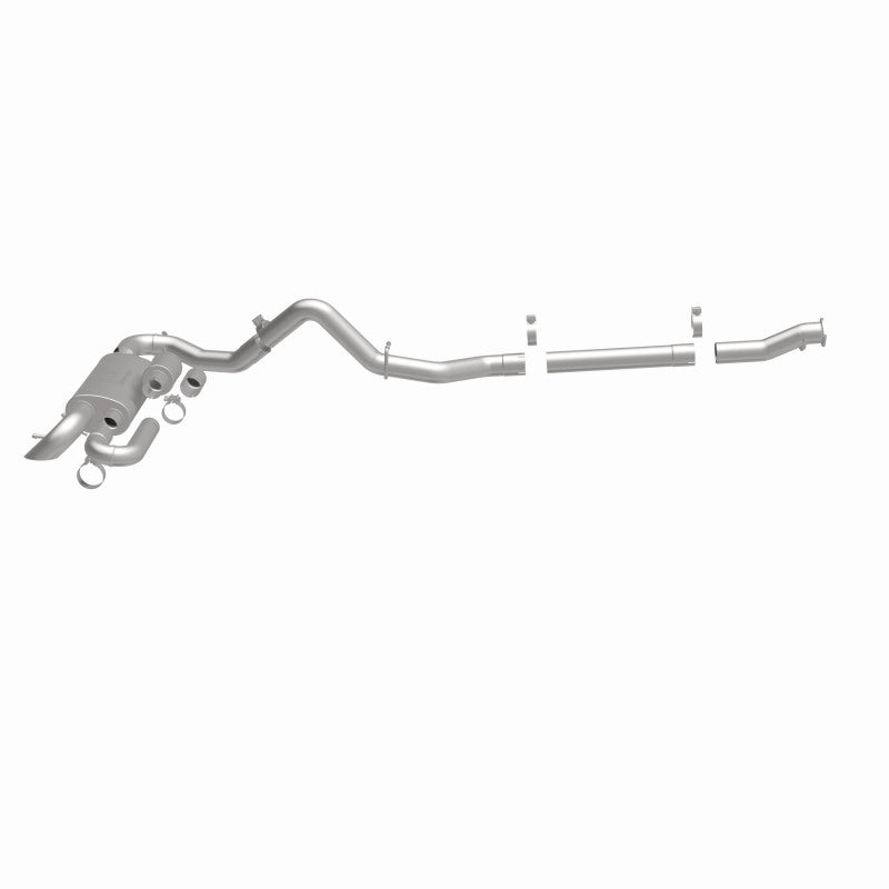 MagnaFlow 2021 Ford Bronco Overland Series Cat-Back Exhaust w/ Single Straight Driver Exit- No Tip - Blais Performance Parts