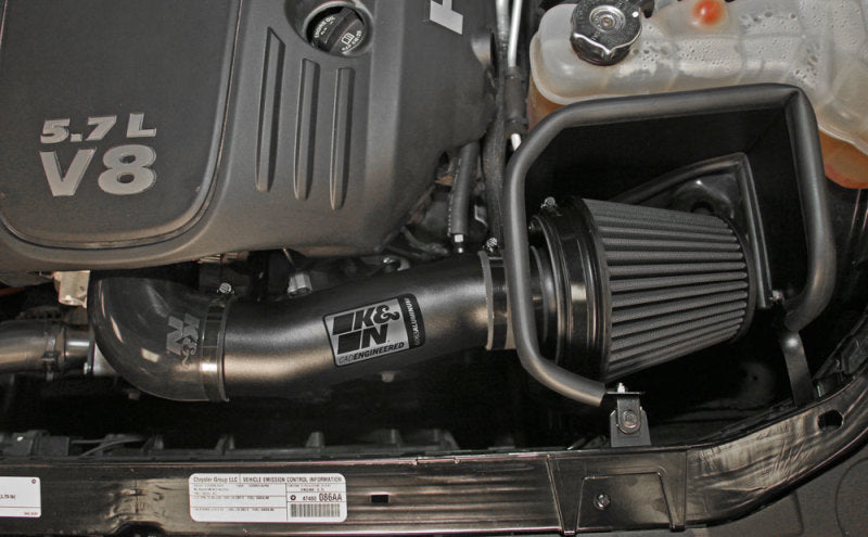 K&N Dodge/Chrysler 5.7/6.1L V8 Black Performance Intake Kit - Blais Performance Parts