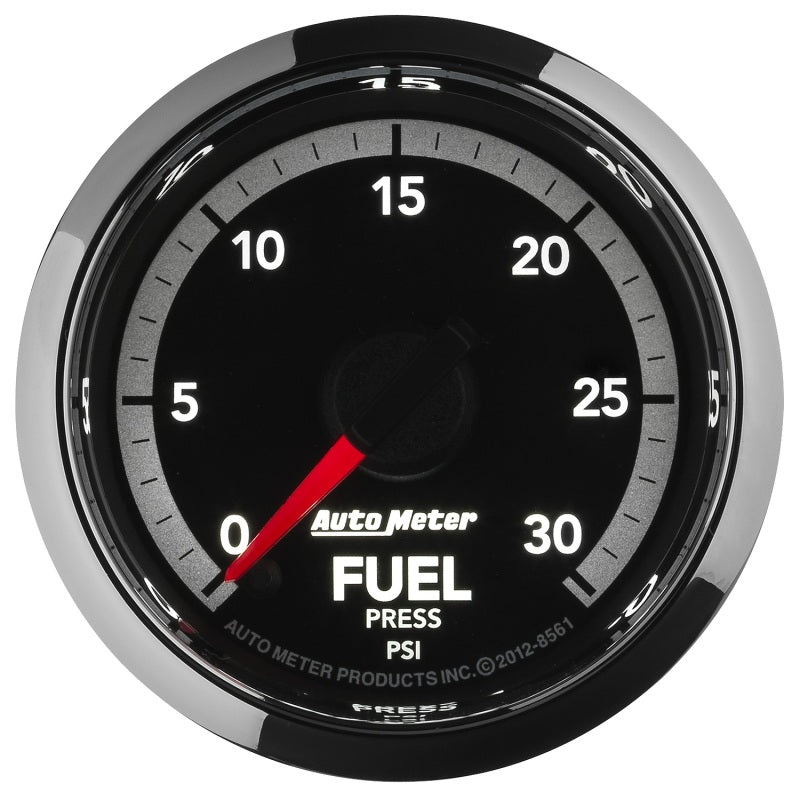 Autometer Factory Match 52.4mm Full Sweep Electronic 0-30 PSI Fuel Pressure Gauge Dodge 4th Gen - Blais Performance Parts