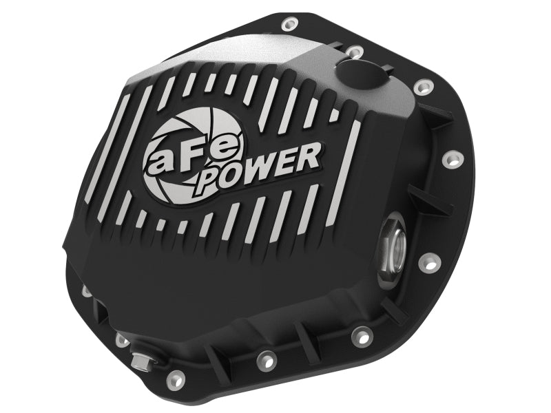 aFe Power Pro Series Rear Differential Cover Black w/ Machined Fins 14-18 Dodge Trucks 2500/3500 - Blais Performance Parts